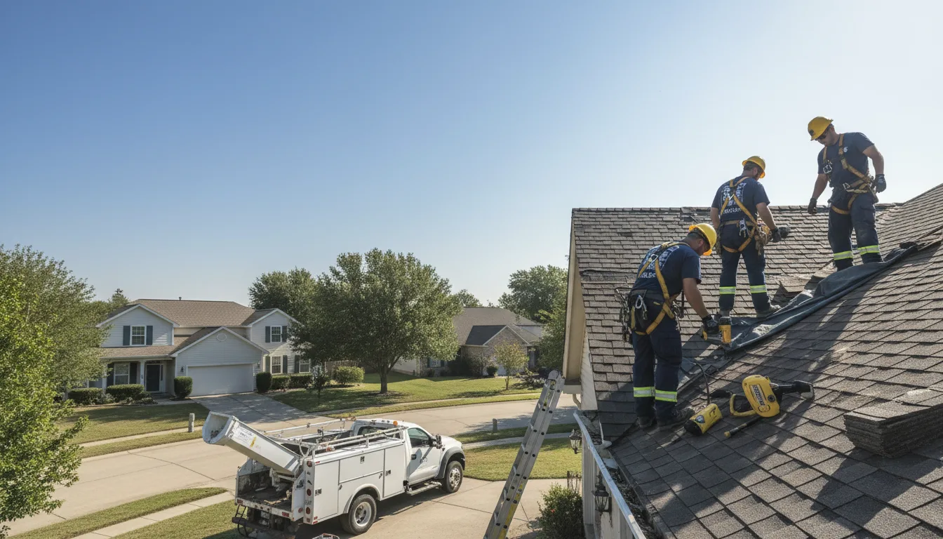 Emergency Roof Repair in Somerville, TX near me